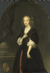 Retrato de Jacoba Bicker (1640-95), esposa de Pieter de Graeff