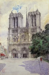 Catedral de Notre Dame, Paris, 1933.