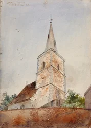Igreja de São Pedro, Cambridge, Inglaterra, 1880.