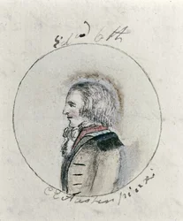 Edward VI (1537-53), c.1790 (caneta e tinta e wc no papel)