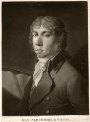 Johann Nepomuk Hummel (1778-1837) gravado por Wrenck