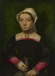 Uma Dama com um Rosário, c. 1550