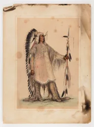 Mah-to-toh-pa, o chefe Mandan