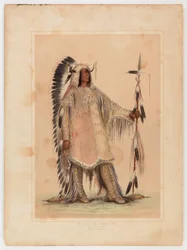 Mah-to-toh-pa, o chefe Mandan