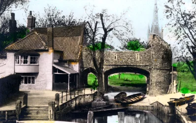 Puxa Ferry, Norwich, Norfolk, 1926.