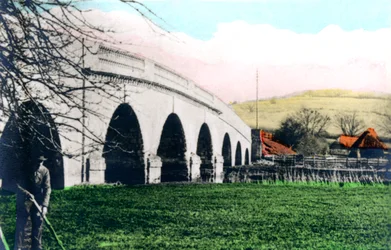 Ponte de Swineford, Keynsham, Bath e Somerset do nordeste, 1926.