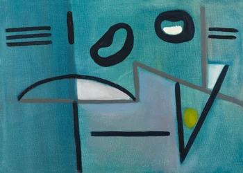 Azul Abstrato