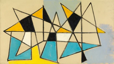 Composição #17, c.1949 (óleo sobre tela)