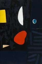 Composição, c.1951 (óleo sobre painel)