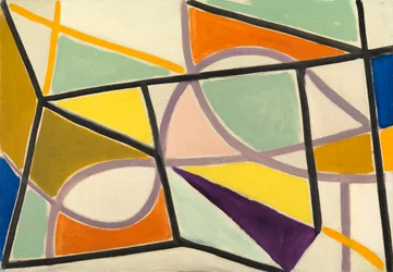 Composição, c.1952 (óleo sobre tela)