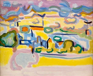 Paisagem Fauvista, c.1945 (óleo sobre tela)