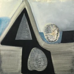 Formas Líricas, c.1949 (óleo sobre tela)
