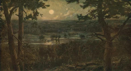 Lua de agosto de 1880, c1930.