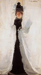 La Mosca. Pintura de Cecilio Pla Gallardo (1860-1934), óleo sobre tela, ca. 1897. Museu de Belas Artes de Saint Pius. Valência, Espanha.