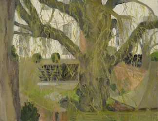 Jardim de Park Town, Oxford (óleo sobre tela)