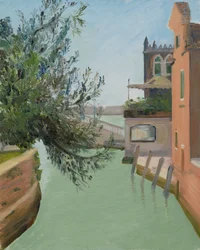 Rio di San Giuseppe, Veneza. (óleo sobre tela)