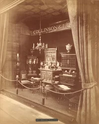 Exposição de móveis Collinson & Lock