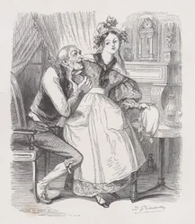 O Velho Solteiro das Obras Completas de Béranger, 1836