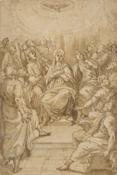 O Pentecostes A Descida do Espírito Santo, ca. 1576.