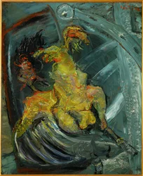 Peru pendurado, c.1925 (pintura sobre tela)