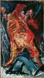 Le Boeuf Ecorche (óleo sobre tela)