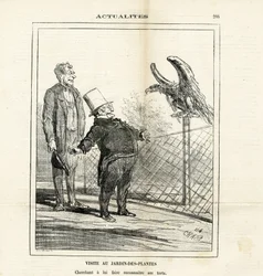 Ilustração de Cham (1819-1879) em O Charivari