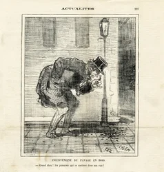 Ilustração de Cham (1819-1879) em O Charivari