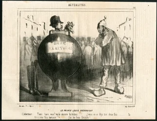 Le Charivari, Satirical in B & W