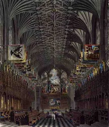 O Coro, Capela de São Jorge, Castelo de Windsor, de 