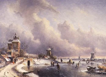 Uma Paisagem de Inverno