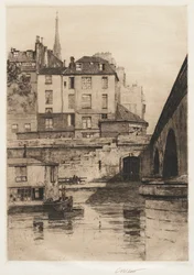 Quai des Orfèvres, Paris, 1886.