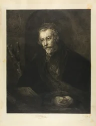 Retrato de um homem de boné