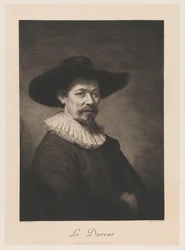 Retrato de Herman Doomer Le Doreur (título no objeto)