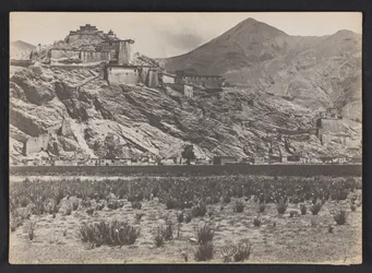O forte (dzong) em Gyantse