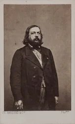 Retrato do poeta Théophile Gautier 1811-1872, 1872.