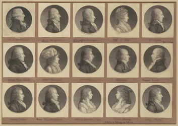 Coleção de Retratos de Saint-Mémin, Grupo 1