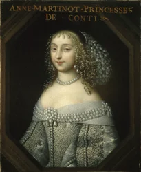 Anne Marie Martinozzi 1637-1672, Princesa de Conti, ca. 1665.