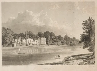 Papas Villa, Twickenham, 1828.