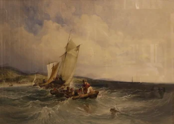 Wicklow Bay, c.1840 (aguarela sobre papel)