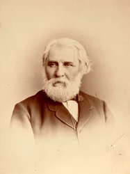 Ivan Turgenev, autor russo, final do século XIX