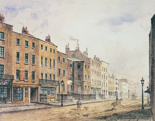 Vista da Marylebone High Street, 1848
