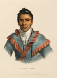 OCHE-FINCECO, de History of the Indian Tribes of North America