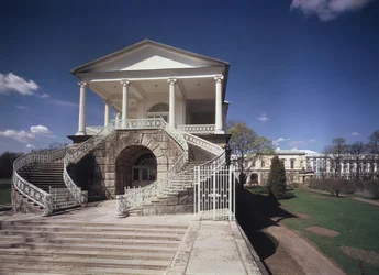 Galeria Cameron no Palácio de Catarina em Tsarskoye Selo, 1783-1785