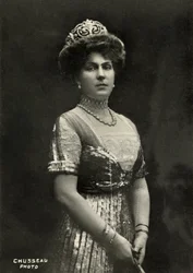 Retrato de Victoria Eugenie Julia Rainha de Espanha (1887)
