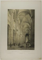 Interior da Catedral de Speier, placa onze de Allemande