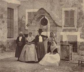 Ilhas Baleares, Aldeões de Palma e seus arredores, 1860.