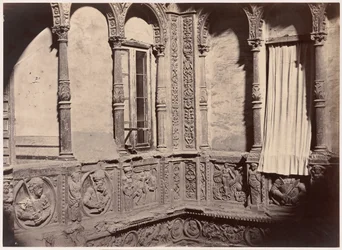 Saragoça, Pátio da Casa Conhecida pelo Nome dos Infantes, 1860.