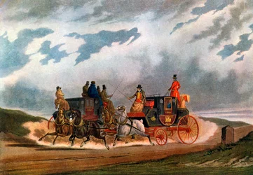 Ônibus a meio caminho de Leeds, 1837 1927.