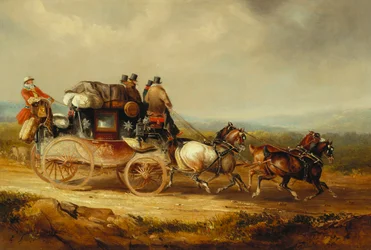 De Londres para Worcester Royal Mail