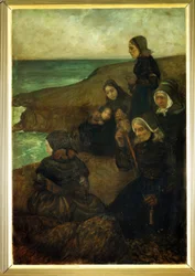 Au Pays de la Mer - País do Mar - tríptico, painel direito: Os que restam